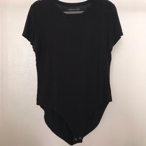 Black t-shirt Bodysuit